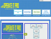 Tablet Screenshot of operateitpro.com